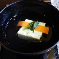 懐石料理 花壇 - 枝豆豆腐の椀