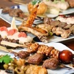 Assortment of 10 Grilled skewer