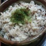 雑煮のせき亭 - 黒米ご飯