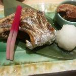 鮨隆 - 太刀魚の塩焼き