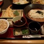 うどんのう - 天ぷら定食