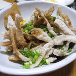 鳥ふみ - 鶏皮ポン酢！