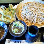 ふくろう - 天ぷらセット皿蕎麦1,430円