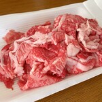 柿安 - 常陸牛 小間切れ（215g）…税込1051円