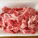 柿安 - 常陸牛 小間切れ（215g）…税込1051円