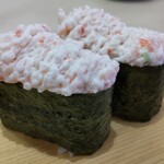 Numadu Uogashi Zushi Nagare Zushi - かにサラダ軍艦