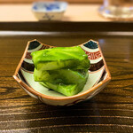 片折 - すみ烏賊ね木の芽味噌和え