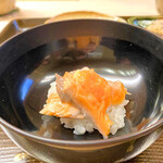 片折 - 焼き桜鱒のせ