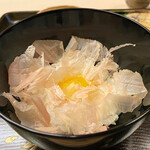 片折 - たまごと鰹節のせ