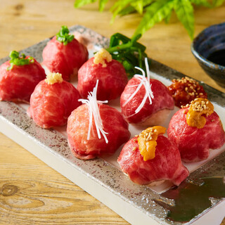 絶対に食べていただきたい和牛てまり寿司！