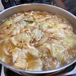 牛もつ鍋 川端 - 煮込まれてスープはさらに昇華する