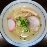 らーめん千太 - しおらーめんのアップ