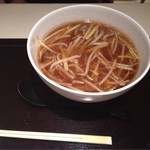 メゾン・ド・ユーロン - 黄ニラとモヤシのあんかけスープ1200円