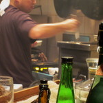 和酒 まん月や - 左手に焼き鳥、より串焼きですっ!!