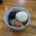 丸仙会館 - クリームあんみつ