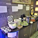 四川厨房 随苑 - ランチは、鶏唐揚げ４個、炒飯ほかは食べ放題