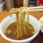 つけめん 桜坂 - つけ汁からの麺リフト