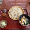 武本庵 - 料理写真:かも汁蕎麦（大盛り）