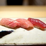 鮨 さいとう - マグロ3兄弟