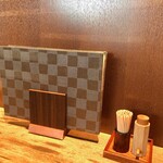 手打ち蕎麦 三乗 - カウンター