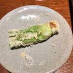 手打ち蕎麦 三乗 - 山菜天麩羅