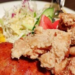 レストラン シェリフ - ハンバーグ＆唐揚げランチ