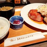 レストラン シェリフ - ハンバーグ＆唐揚げランチ