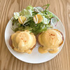 ELOISE's Cafe - 料理写真:スパム&チーズベネディクト