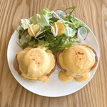 158617818 - スパム&チーズベネディクト