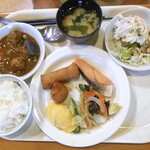 ホテルルートイン - 料理写真:朝食バイキング（自分が取った料理）