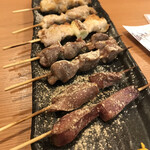 たつみ - 焼き鳥お任せ盛り合わせ