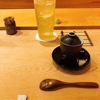 鮨 しゅん輔 阿佐ヶ谷 - ★7冷たい緑茶