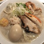 鴨出汁中華蕎麦 麺屋yoshiki - 特製蟹出汁クリーミー中華蕎麦