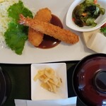 Hanasaki Shokudou - 蟹クリームコロッケ定食