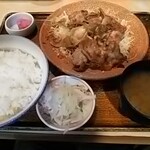 Tonkatsu Miyoshi - 豚にんにく焼き定食