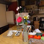 ポン・ド・リゼール  - 店内（座席より右まわり）➡︎