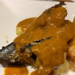 ポン・ド・リゼール  - ★フランス風大人のお子様ランチ（880円税込）★秋刀魚のポワレアメリケーヌソース