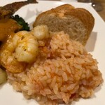 ポン・ド・リゼール  - ★フランス風大人のお子様ランチ（880円税込）★リゾット、パン('ω')ノ