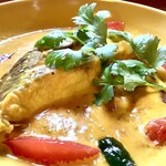 スプーンソング - マダイの南印スパイスカレー