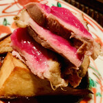 京天神 野口 - ☆シャラン鴨のローストは格別の美味さ。