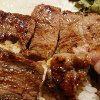 肉匠 牛虎 西中島店 - リブロースステーキ アップ