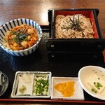 Maruka - かきあげ丼セット ざる２段  1,270円