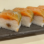 ひさご寿し - ビワマスの棒寿し