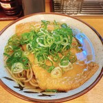 立ち喰いうどん・そば へそ - きつねそば