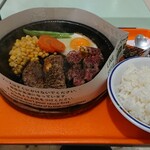 Pepper Lunch - わくわくコンボ ミドル 1000円