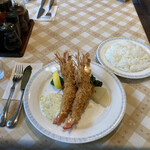 フットレスト - 有頭海老フライ