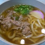 坊っちゃん亭 - 肉うどん　５５０円