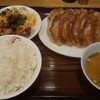 大阪王将 - 餃子定食(ごはん大)