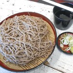 黒姫駅そば店 - 特上ざるそば （麺大盛）