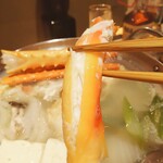 Gyuukatsu To Dashi No Baran - かに鍋（極太タラバガニ）